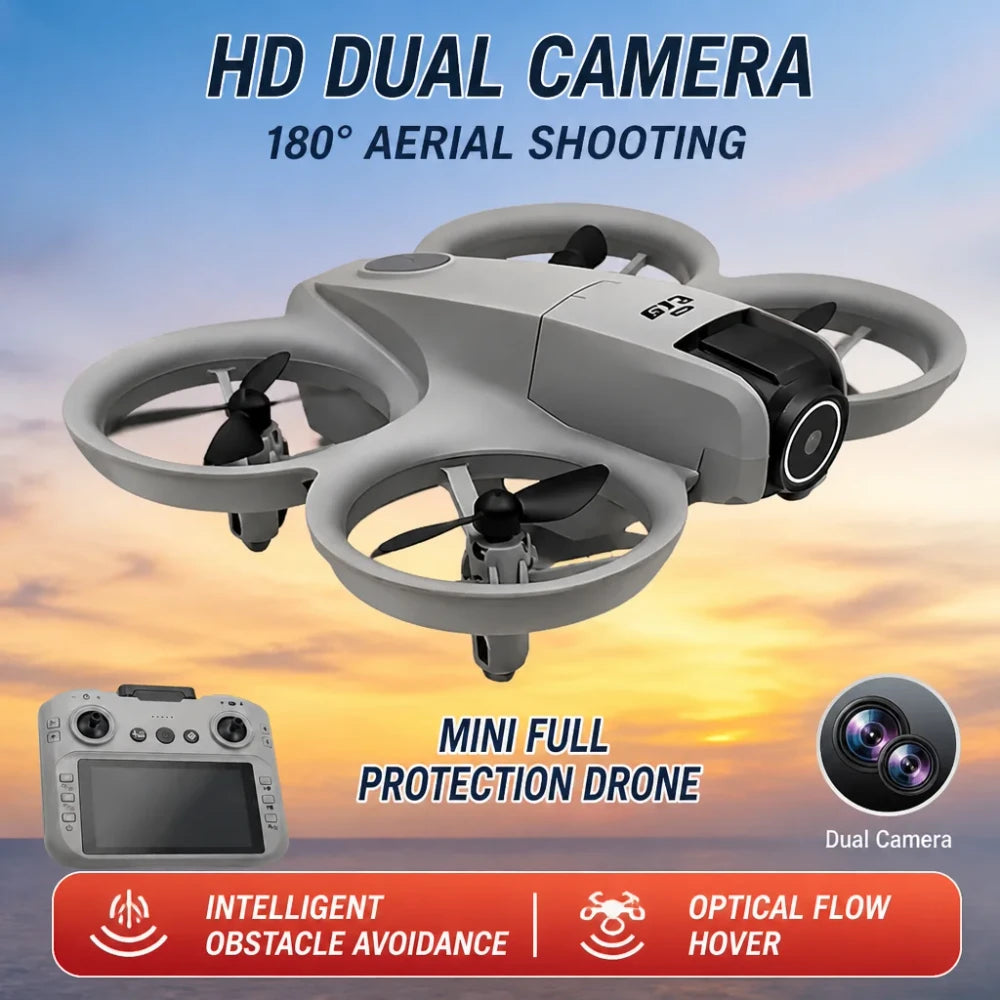 GT3 Max Foldable Drone — HD Camera, Stable Flight, Beginner-Friendly