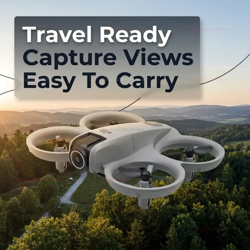 GT3 Max Foldable Drone — HD Camera, Stable Flight, Beginner-Friendly