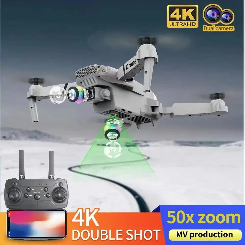 Foldable HD Camera Drone — Smooth Aerial Shots, Easy to Fly