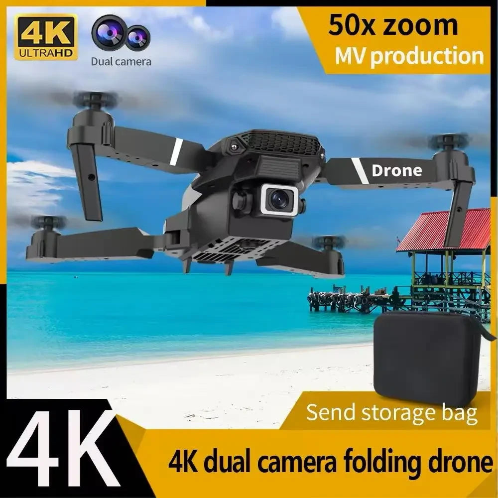 Foldable HD Camera Drone — Smooth Aerial Shots, Easy to Fly
