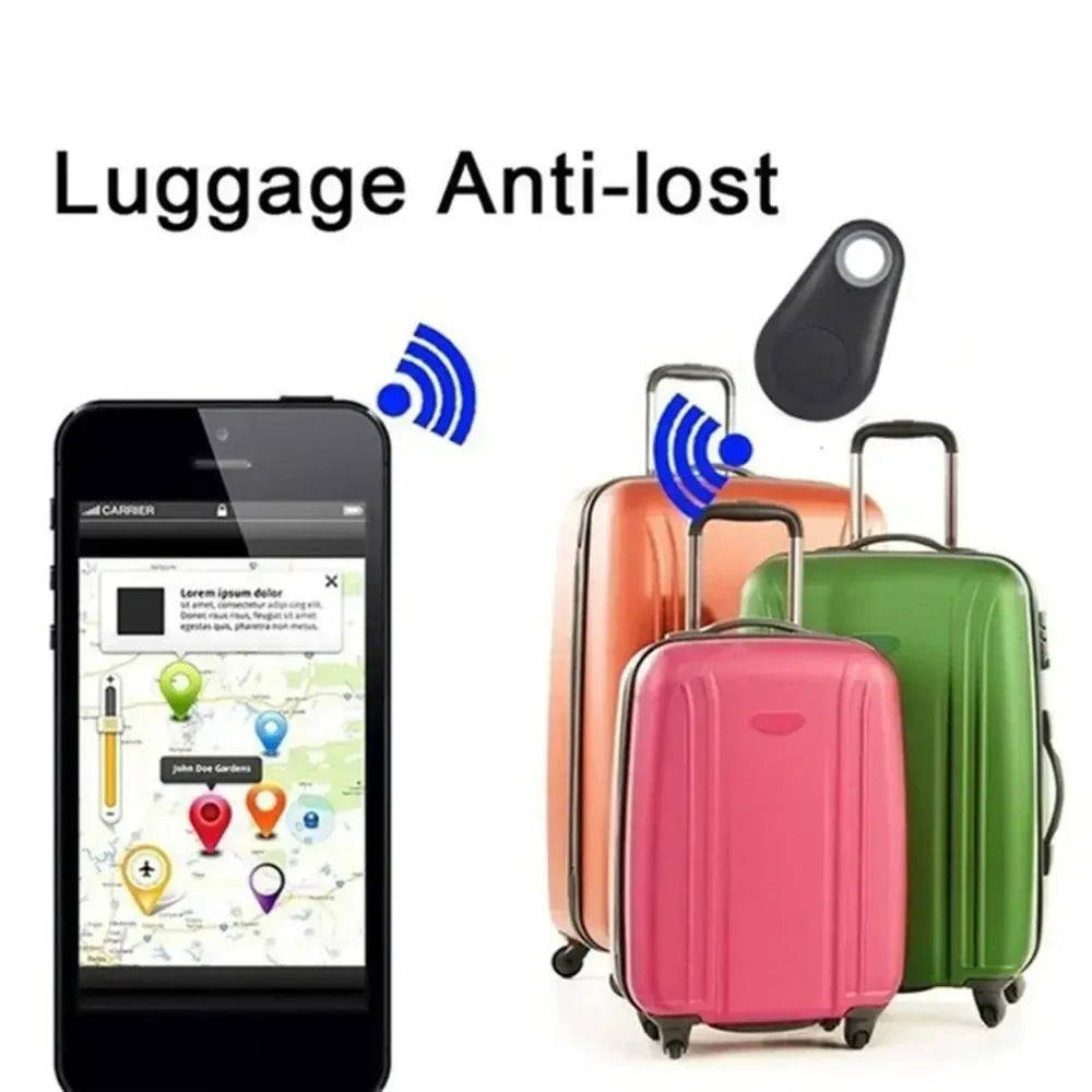 Wireless Mini GPS Tracker — Real-Time Location for Keys, Bags & Pets