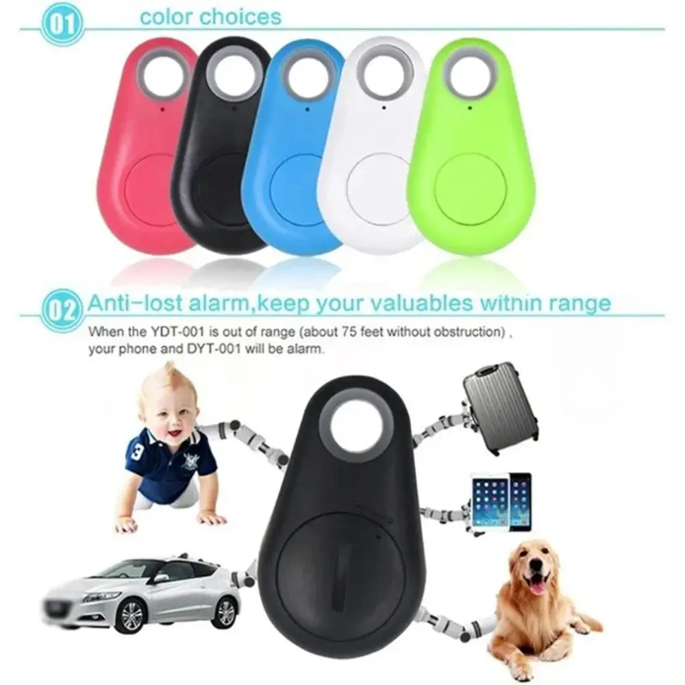 Wireless Mini GPS Tracker — Real-Time Location for Keys, Bags & Pets