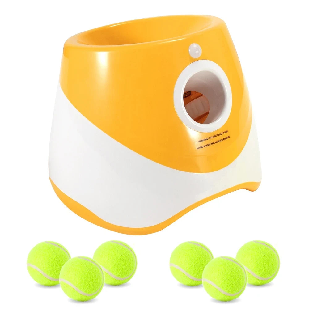 Automatic Dog Ball Launcher — Hands-Free Indoor Fetch for Happy Dogs