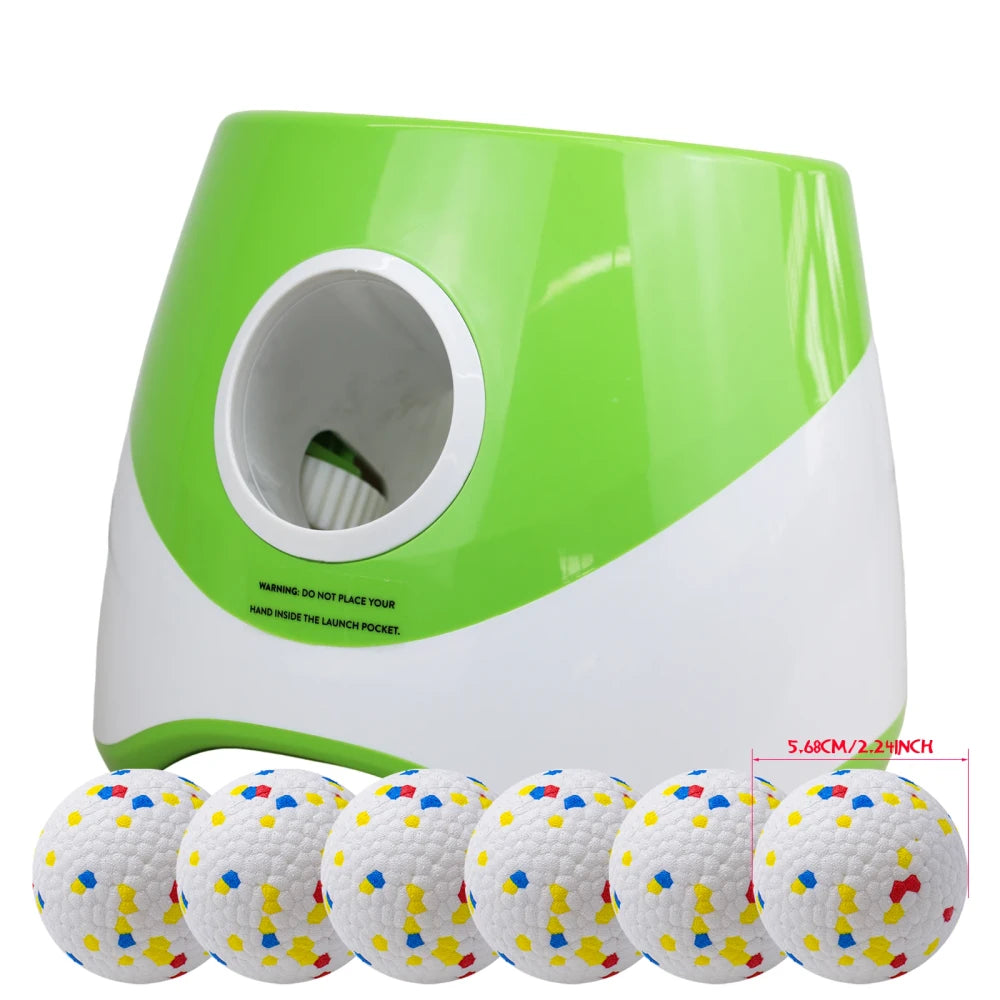 Automatic Dog Ball Launcher — Hands-Free Indoor Fetch for Happy Dogs