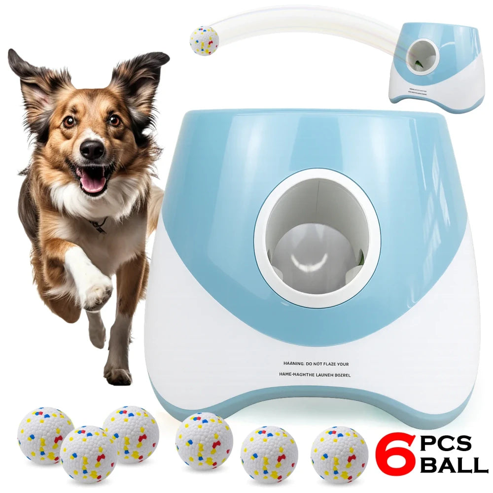 Automatic Dog Ball Launcher — Hands-Free Indoor Fetch for Happy Dogs