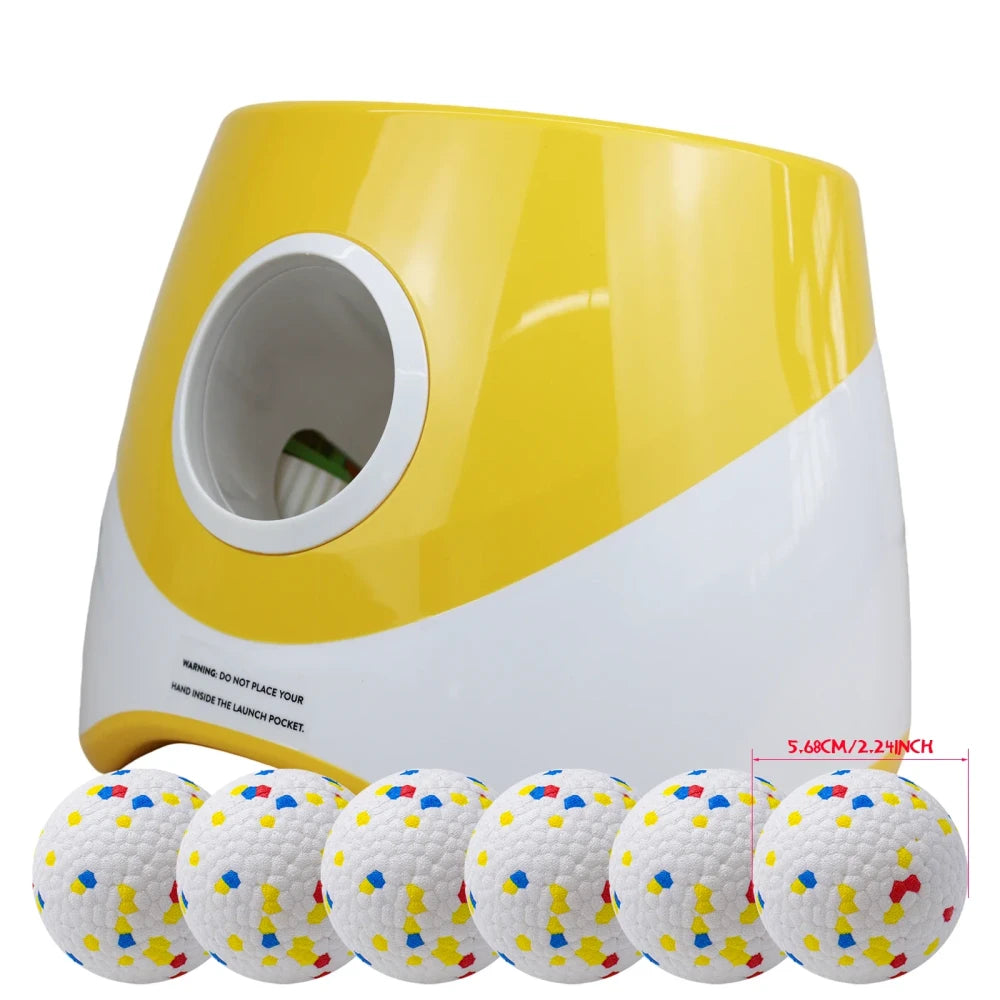 Automatic Dog Ball Launcher — Hands-Free Indoor Fetch for Happy Dogs