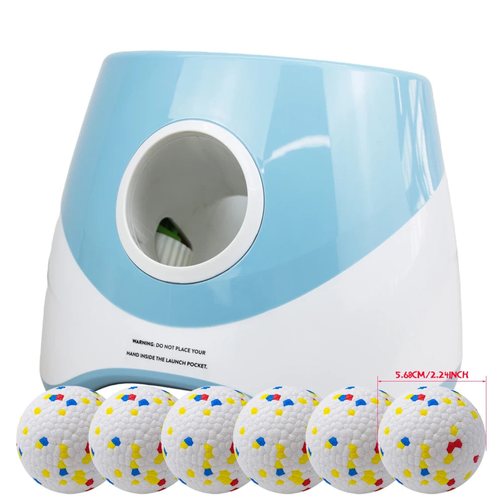 Automatic Dog Ball Launcher — Hands-Free Indoor Fetch for Happy Dogs