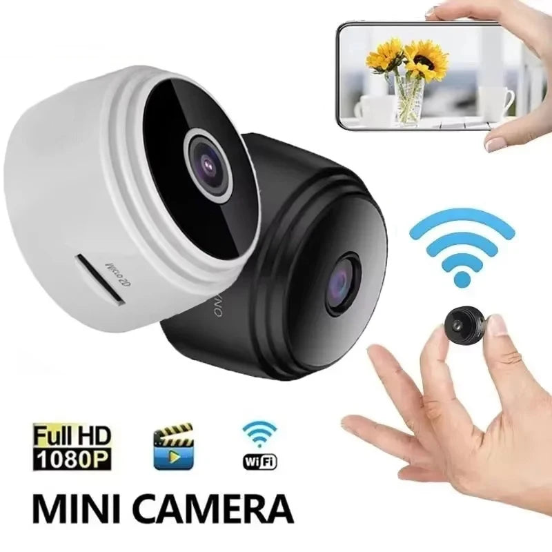 Wireless Smart Home Security Camera — HD, Two-Way Audio & Night Vision