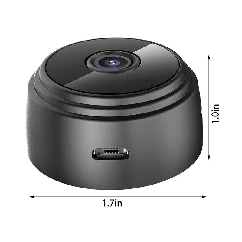 Wireless Smart Home Security Camera — HD, Two-Way Audio & Night Vision