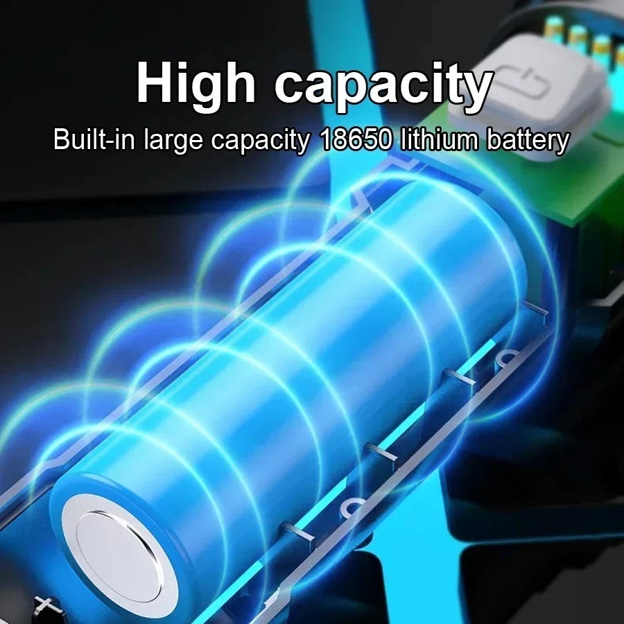 Super Bright Rechargeable LED Flashlight — 5 Modes, USB Charging