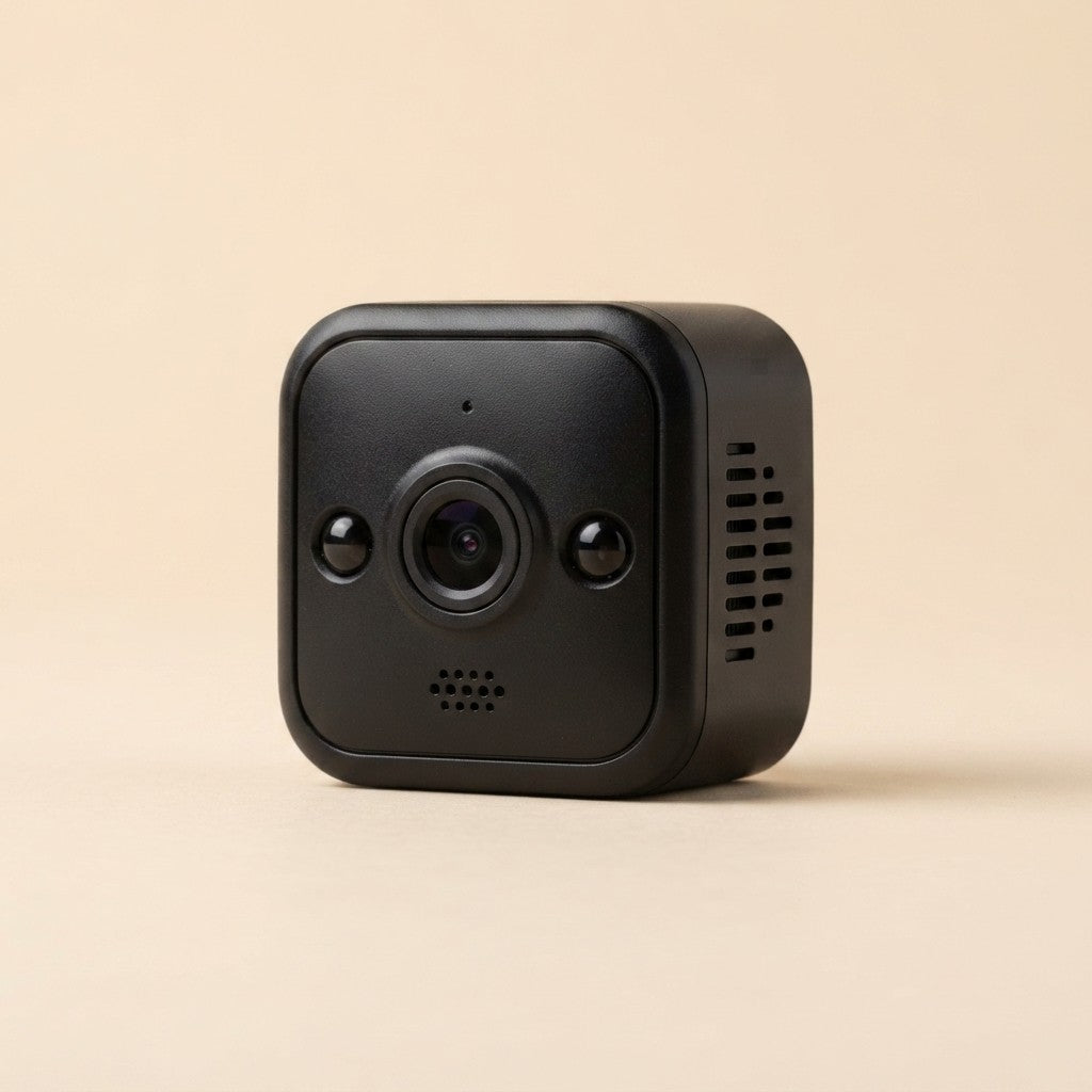 Mini WiFi Security Camera — 360° HD Monitoring, Live View Anywhere
