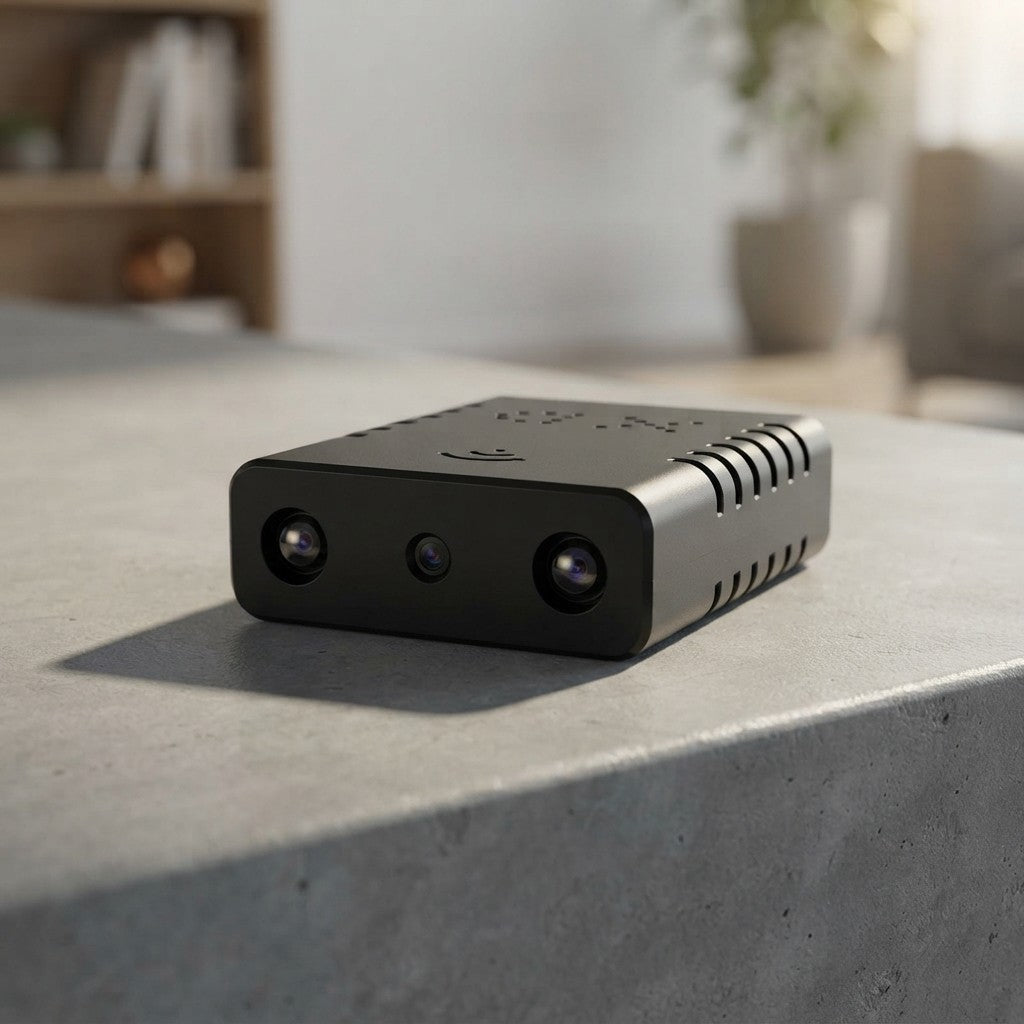 Mini WiFi Security Camera — 360° HD Monitoring, Live View Anywhere